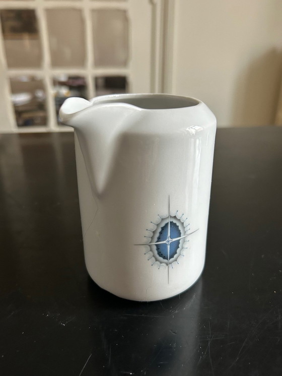 Image 1 of Service À Thé En Porcelaine Philippe Deshouliéres 