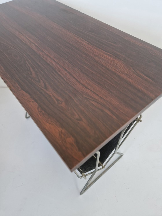 Image 1 of Porte-revues vintage en placage de palissandre