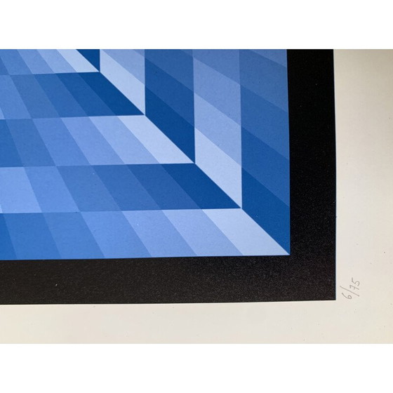Image 1 of Photolithographie vintage de Jim Bird, 1972