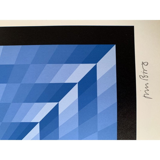 Image 1 of Photolithographie vintage de Jim Bird, 1972