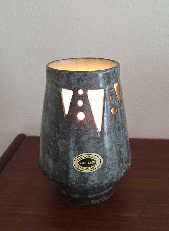 Image 1 of Lampe de table, Céramique, Design, Vintage, 1970