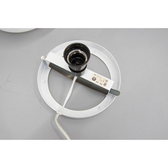 Image 1 of Paire de lampes de table en verre vintage, 1970