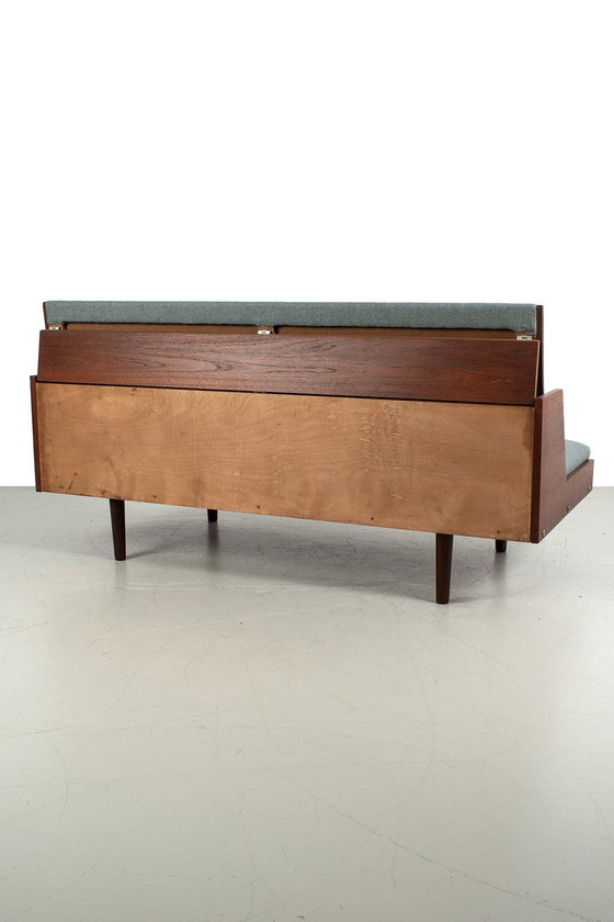 Image 1 of Vintage Ge258 Sleeper Sofa Hans Wegner For Getama Refurbished 69809