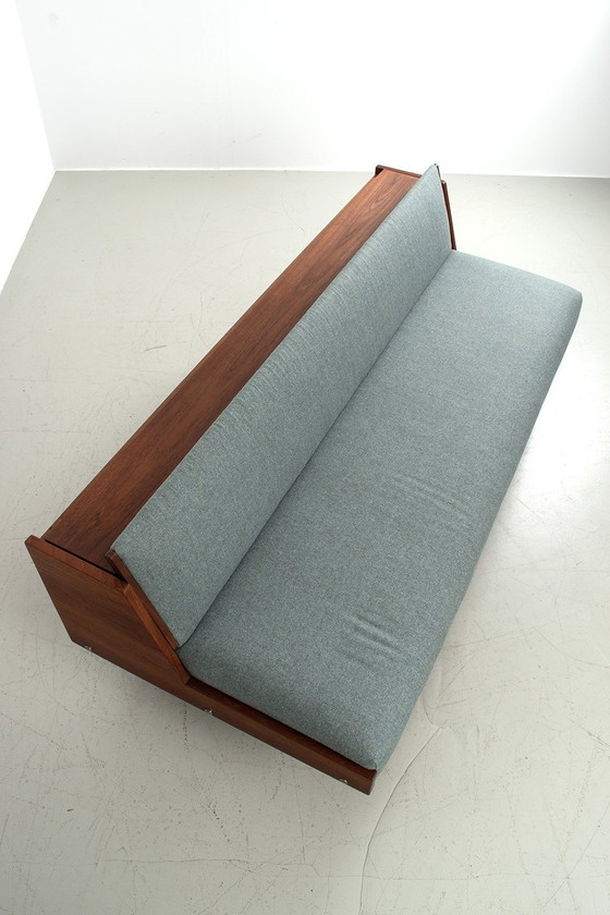 Image 1 of Vintage Ge258 Sleeper Sofa Hans Wegner For Getama Refurbished 69809