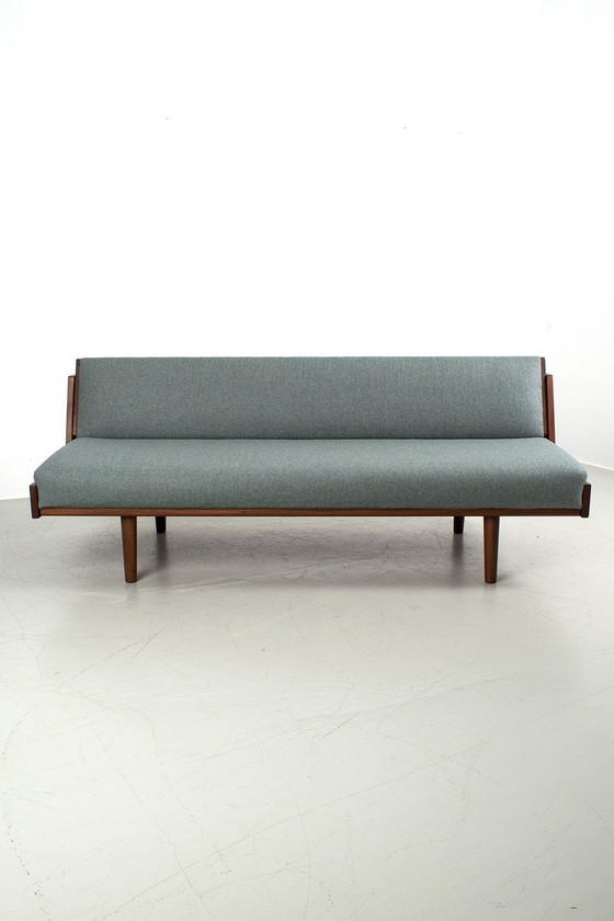 Image 1 of Vintage Ge258 Sleeper Sofa Hans Wegner For Getama Refurbished 69809