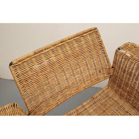 Image 1 of Fauteuil panier vintage par Herta Marta Witzemann pour Erwin Behr, 1960s