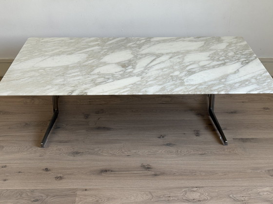 Image 1 of Table basse Flexform Marble Fly, 130 cm