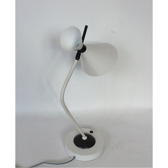 Image 1 of Lampe de bureau vintage en métal