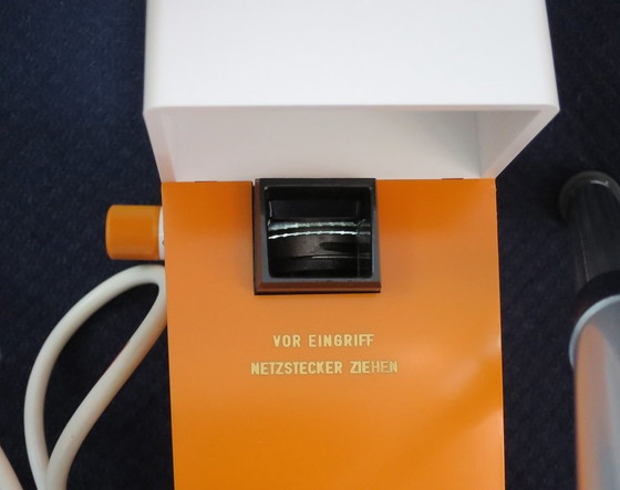 Image 1 of Moulin à café Retro Orange Blanc Privileg Jamais Utilisé