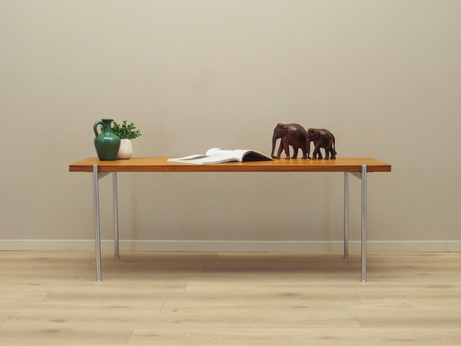 Banc en teck, design danois, années 1970, fabricant : Fritz Hansen