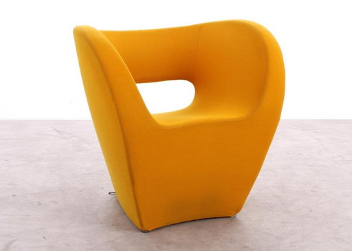 Moroso Fauteuil Victoria et Albert Jaune Ocre