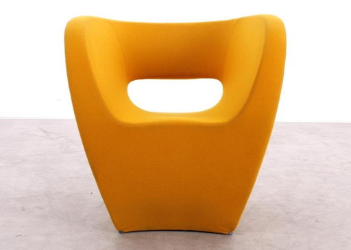 Moroso Fauteuil Victoria et Albert Jaune Ocre