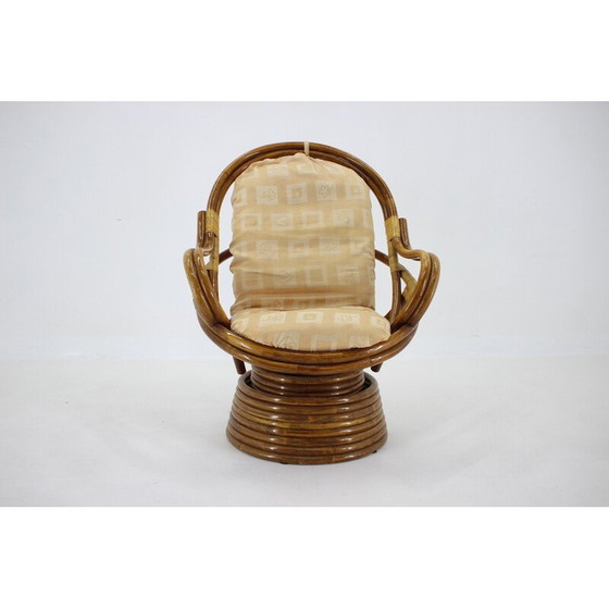 Image 1 of Fauteuil vintage en rotin, Europe 1980