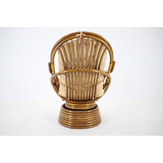 Image 1 of Fauteuil vintage en rotin, Europe 1980