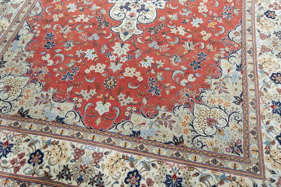 Image 1 of Tapis Keshan en liège noué à la main - 347 X 244 cm