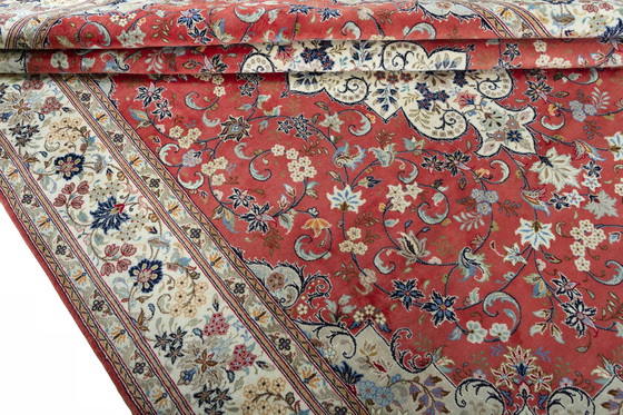 Image 1 of Tapis Keshan en liège noué à la main - 347 X 244 cm