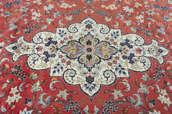 Image 1 of Tapis Keshan en liège noué à la main - 347 X 244 cm