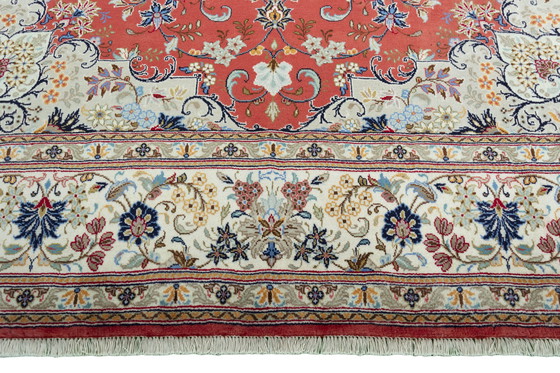 Image 1 of Tapis Keshan en liège noué à la main - 347 X 244 cm