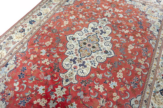 Image 1 of Tapis Keshan en liège noué à la main - 347 X 244 cm