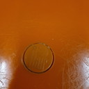 70s Orange Vintage Tabouret Flair Spaceage