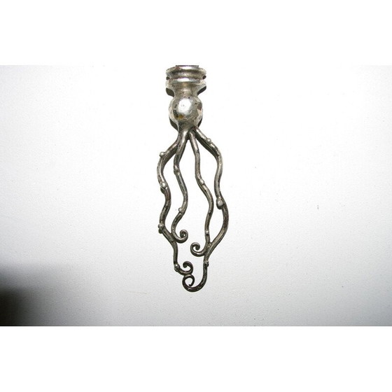 Image 1 of Lampe murale doublet bouquet Vintage par Edgar Brant 1930s