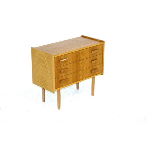 Commode scandinave en chêne, Suède 1960