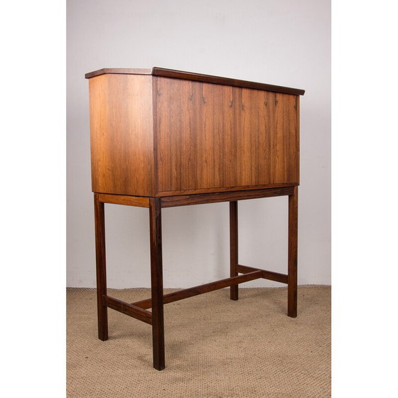Image 1 of Bureau vintage en palissandre et formica par Hans Olsen pour C.S Mobler, Danemark 1960