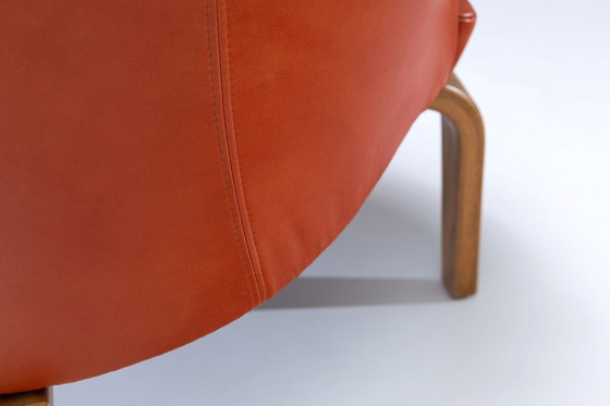 Image 1 of Fauteuil en cuir "Pilot" de Arne Norell