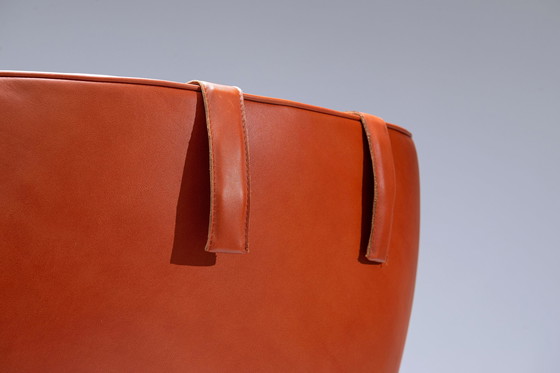 Image 1 of Fauteuil en cuir "Pilot" de Arne Norell