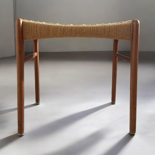 Tabouret de Arne Wahl Iversen Pour Glyngøre Stolefabrik