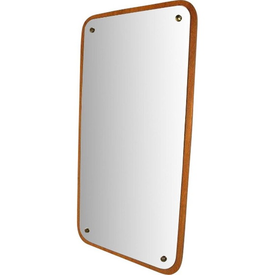 Image 1 of Miroir vintage en teck, Suède 1960