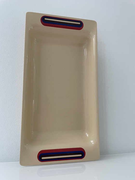 Image 1 of Mepal Retro Plateau de service en plastique Beige