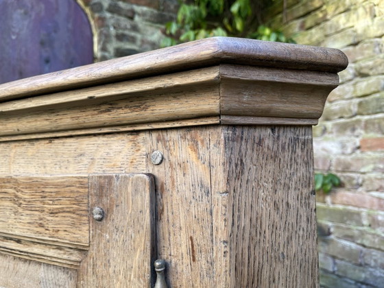 Image 1 of Armoire d'angle hollandaise 19E Century Oak