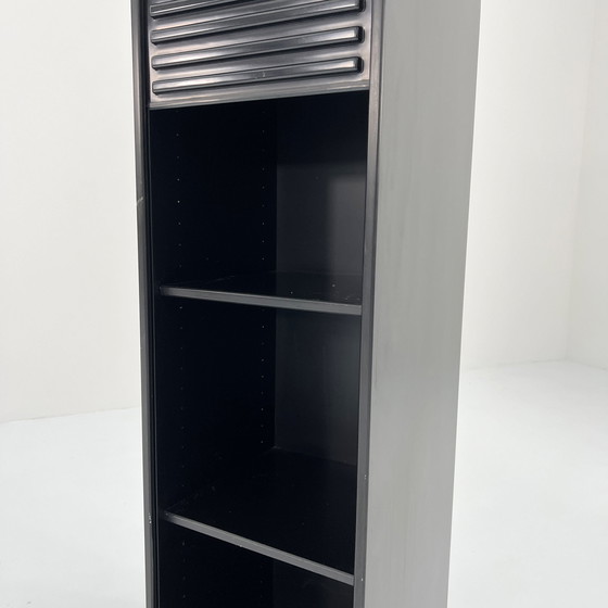 Image 1 of Armoire A'Dammer noire d'Aldo Van De Nieuwelaar pour Pastoe, 1980S