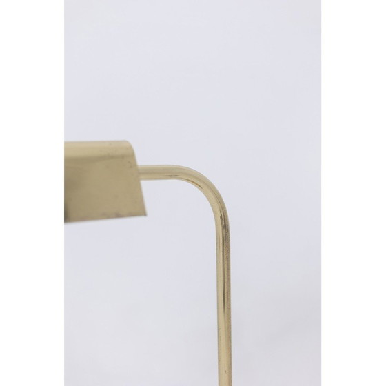 Image 1 of Lampe de bibliothèque vintage en laiton doré, 1970