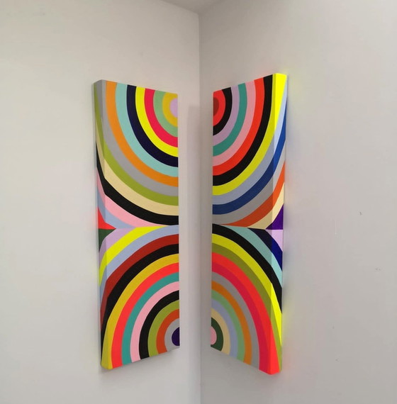 Image 1 of Art Cinétique • Diptych • Magical • Michael Duart • 2022