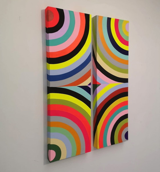 Image 1 of Art Cinétique • Diptych • Magical • Michael Duart • 2022