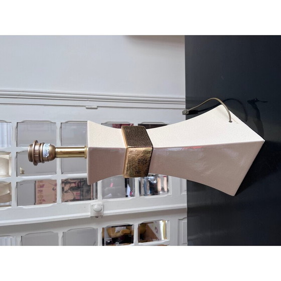 Image 1 of Lampe vintage en céramique, 1980