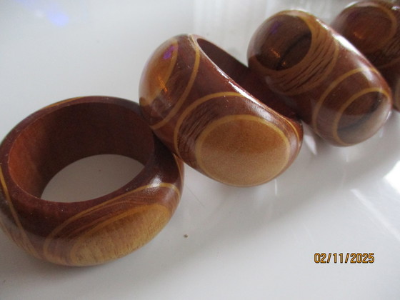 Image 1 of Bols en bois vintage de Sovereign Native Timbers of New Sealand