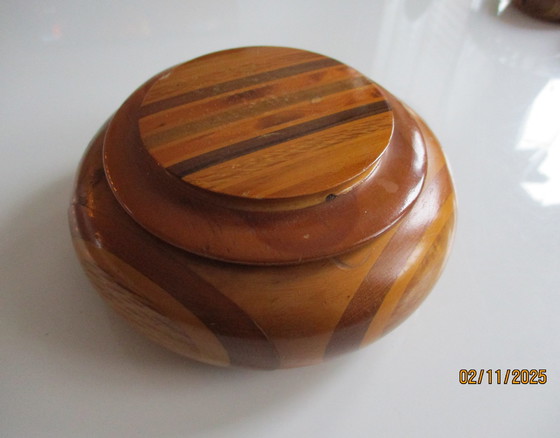 Image 1 of Bols en bois vintage de Sovereign Native Timbers of New Sealand