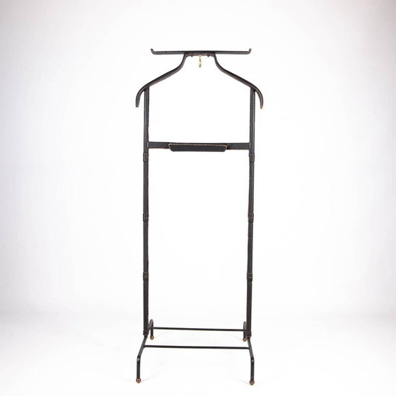 Image 1 of Table de nuit vintage par Jacques Adnet 1950s