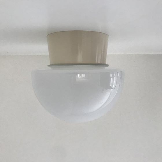 Image 1 of 2 X Plafonnier champignon vintage - Lampe murale