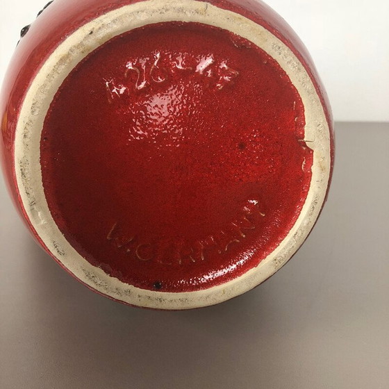 Image 1 of Grand vase vintage Pottery Fat Lava Vase Scheurich WGP 1970