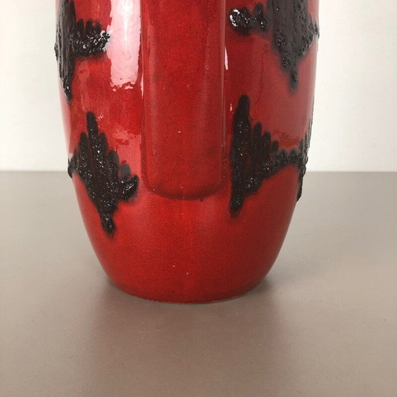Image 1 of Grand vase vintage Pottery Fat Lava Vase Scheurich WGP 1970