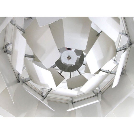 Image 1 of Lampe suspendue vintage PH Artichoke blanc par Poul Henningsen, 1970