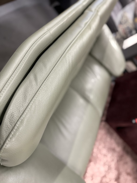 Image 1 of Leolux Castanea Canapé 2 places Senso Cuir Olivine