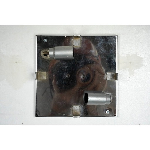 Paire d'appliques vintage en verre de Murano taillé par Poliarte, Italie, années 1970