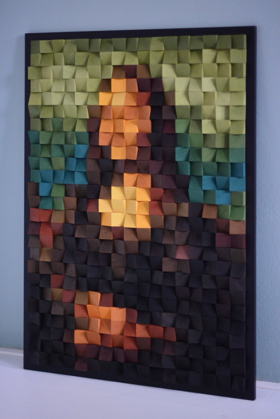 Image 1 of Art en bois "Mona Lisa"