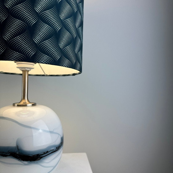 Image 1 of Paire de lampes de table Sakura par Michael Bang pour Holmegaard, Danemark 1980