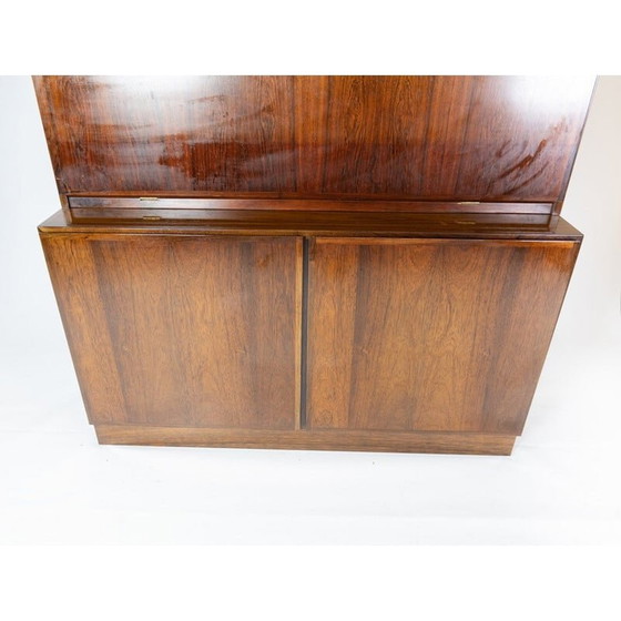 Image 1 of Bibliothèque vintage à caissons en bois de rose "no. 9" par Omann Junior, 1960